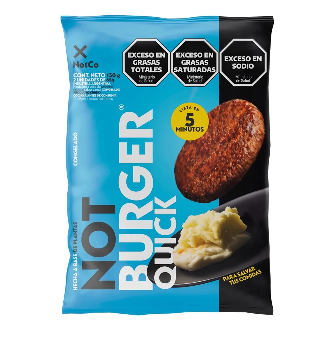 NOTCO - Not Burger Quick 2 x 65gr