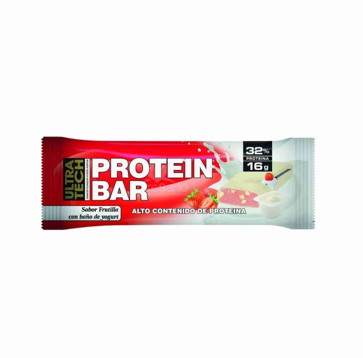 Protein Bar - 50 g frutilla con yogurt x 12 unidades