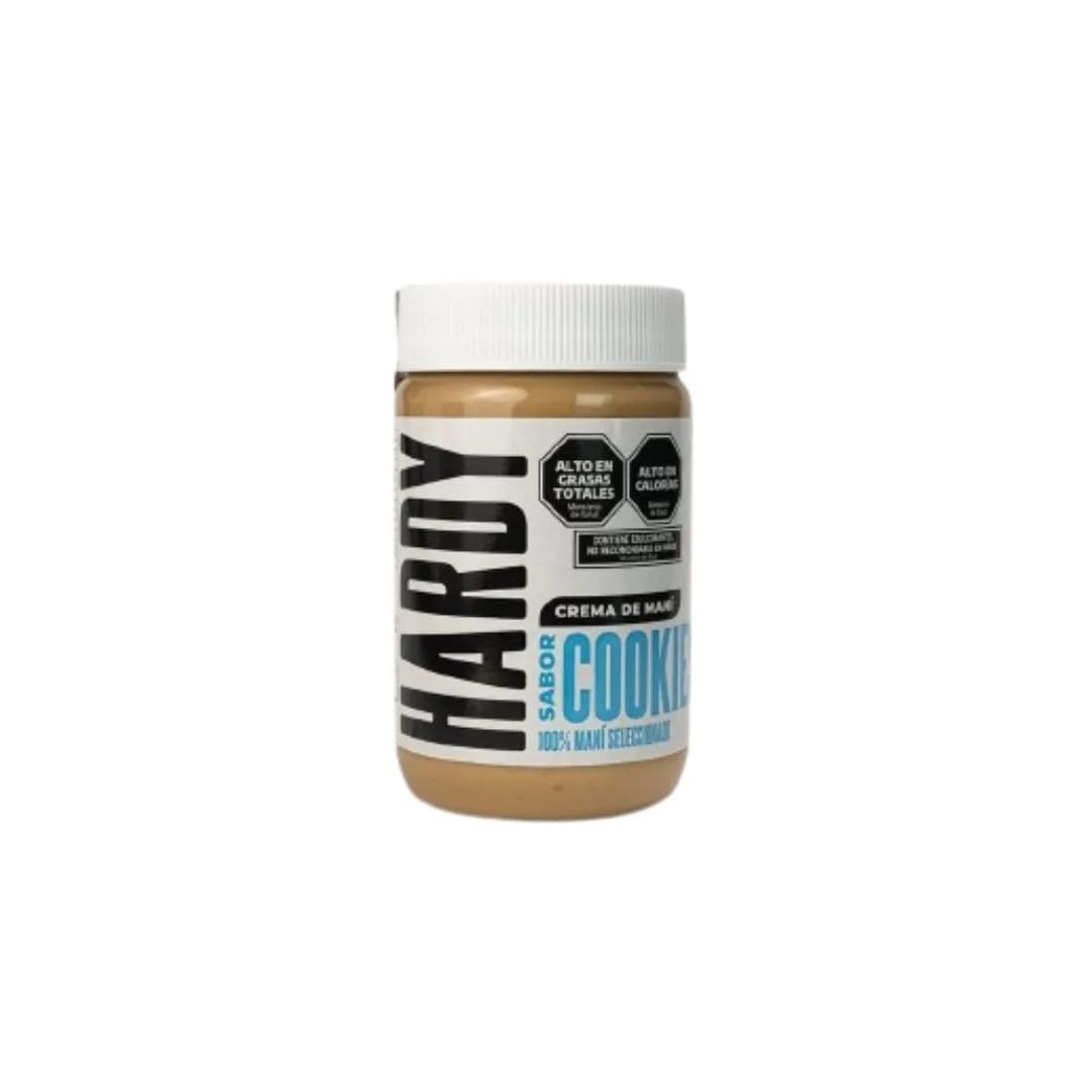 HARDY-Pasta de Mani x 380 G Cookies and Cream