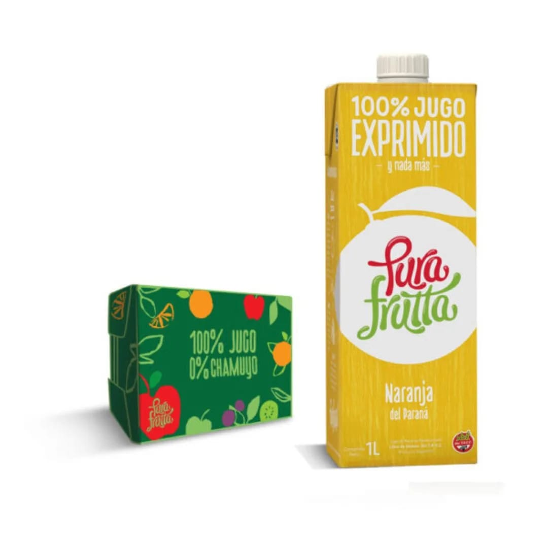 PURA FRUTTA - Jugo Naranja 1 lt