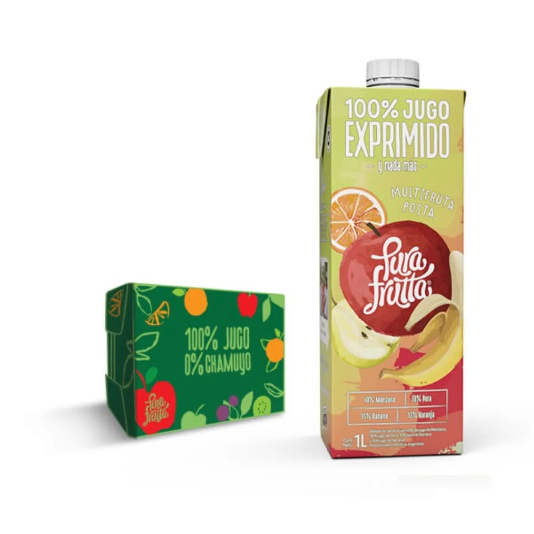 PURA FRUTTA - Jugo Multifruta 1 lt