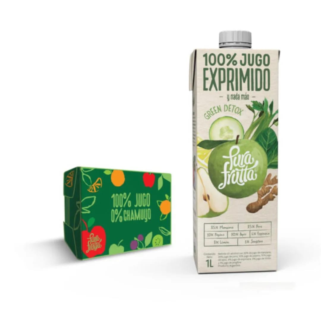 PURA FRUTTA - Green Detox 1lt.