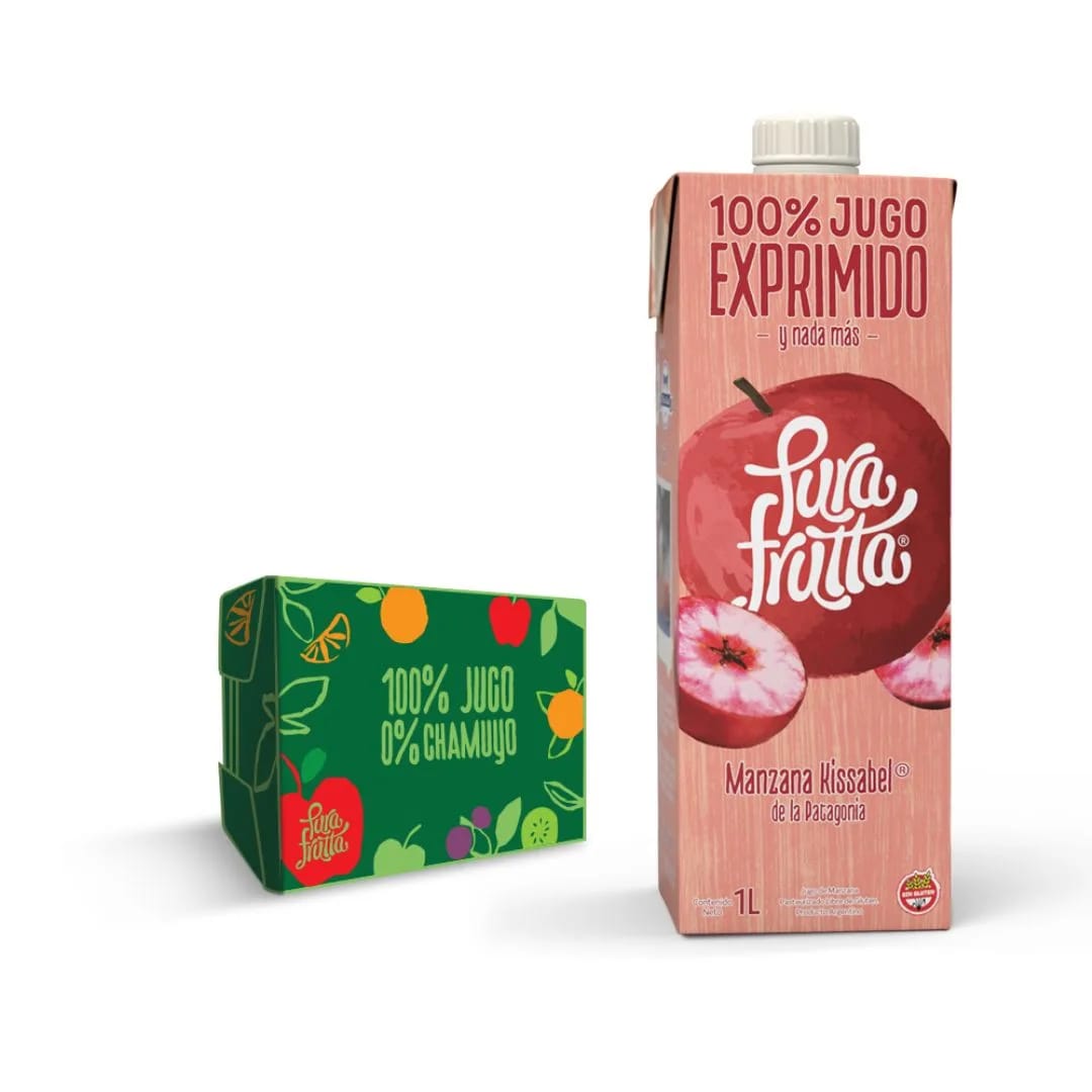 PURA FRUTTA - Jugo Manzana Kissabel 1 lt