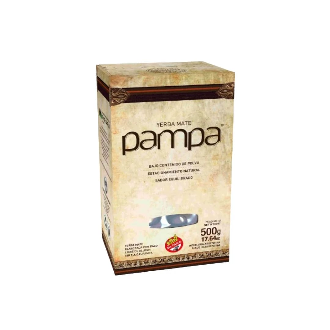 PAMPA - Yerba Mate Bajo Contenido de Polvo 500gr