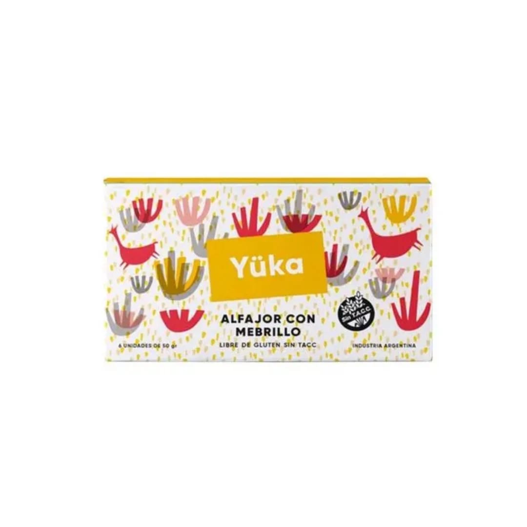 YUKA - Alfajores de Dulce de Membrillo S/Tacc x 6un