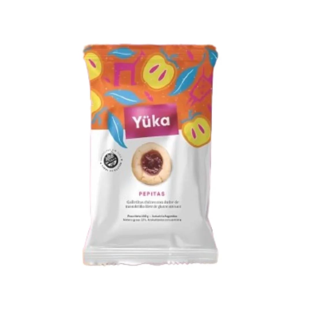 YUKA - Galletas Pepitas S/Tacc 150gr
