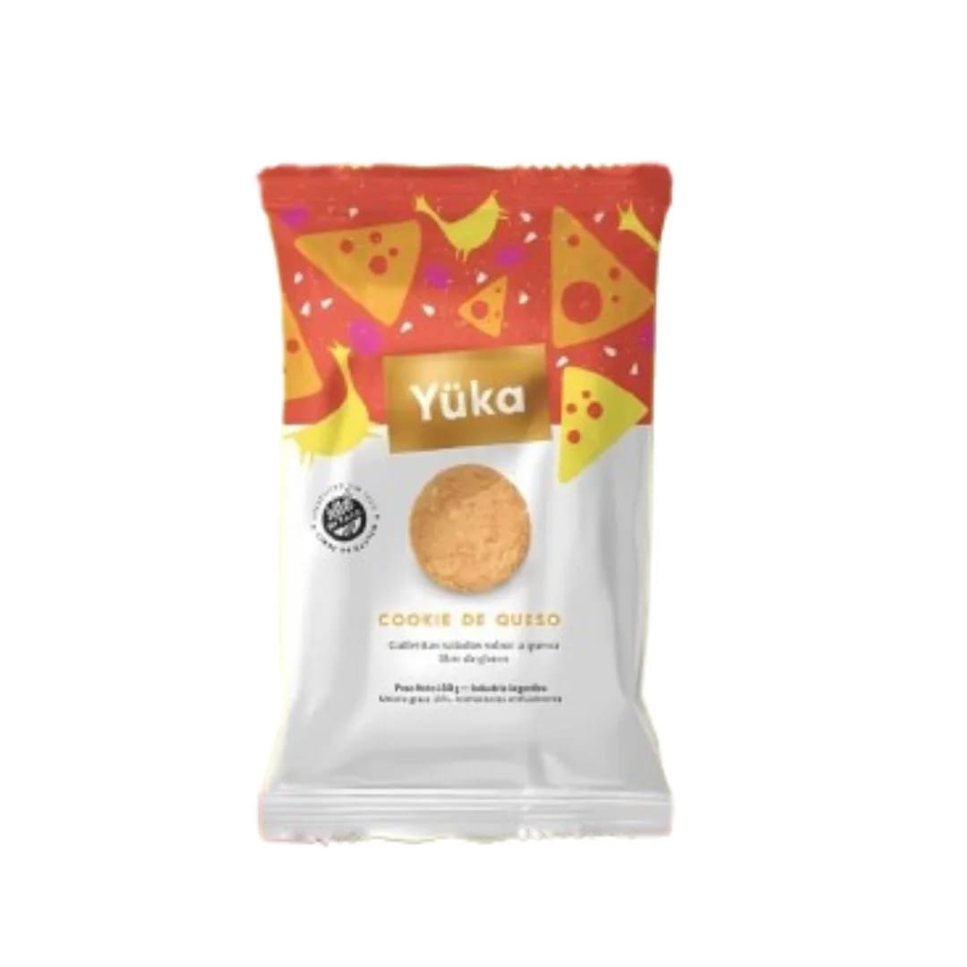 YUKA - Galletas Saladas sabor Queso S/Tacc 150gr