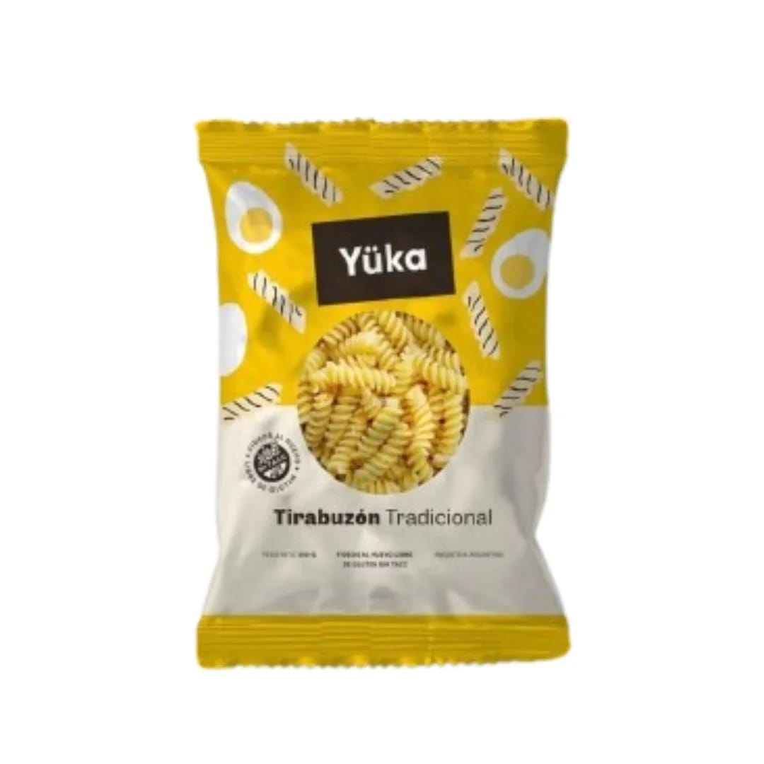 YUKA - Pasta S/Tacc Tirabuzon al Huevo 250gr