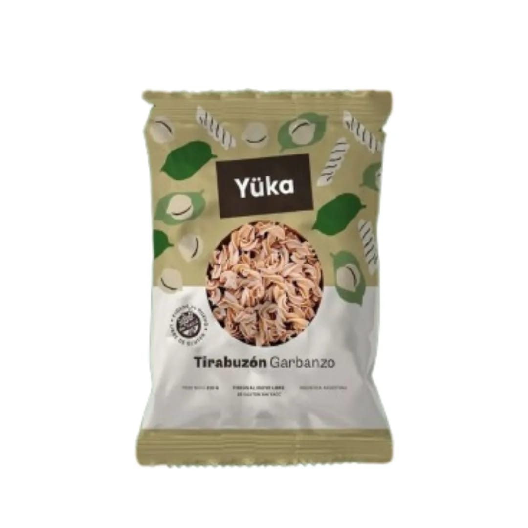 YUKA - Pasta S/Tacc Tirabuzon de Garbanzo 250gr