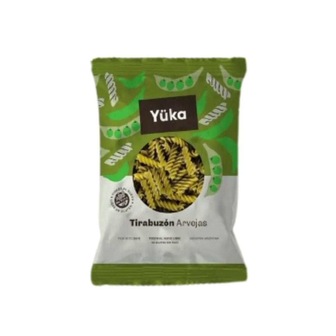 YUKA - Pasta S/Tacc Tirabuzon de Arvejas 250gr