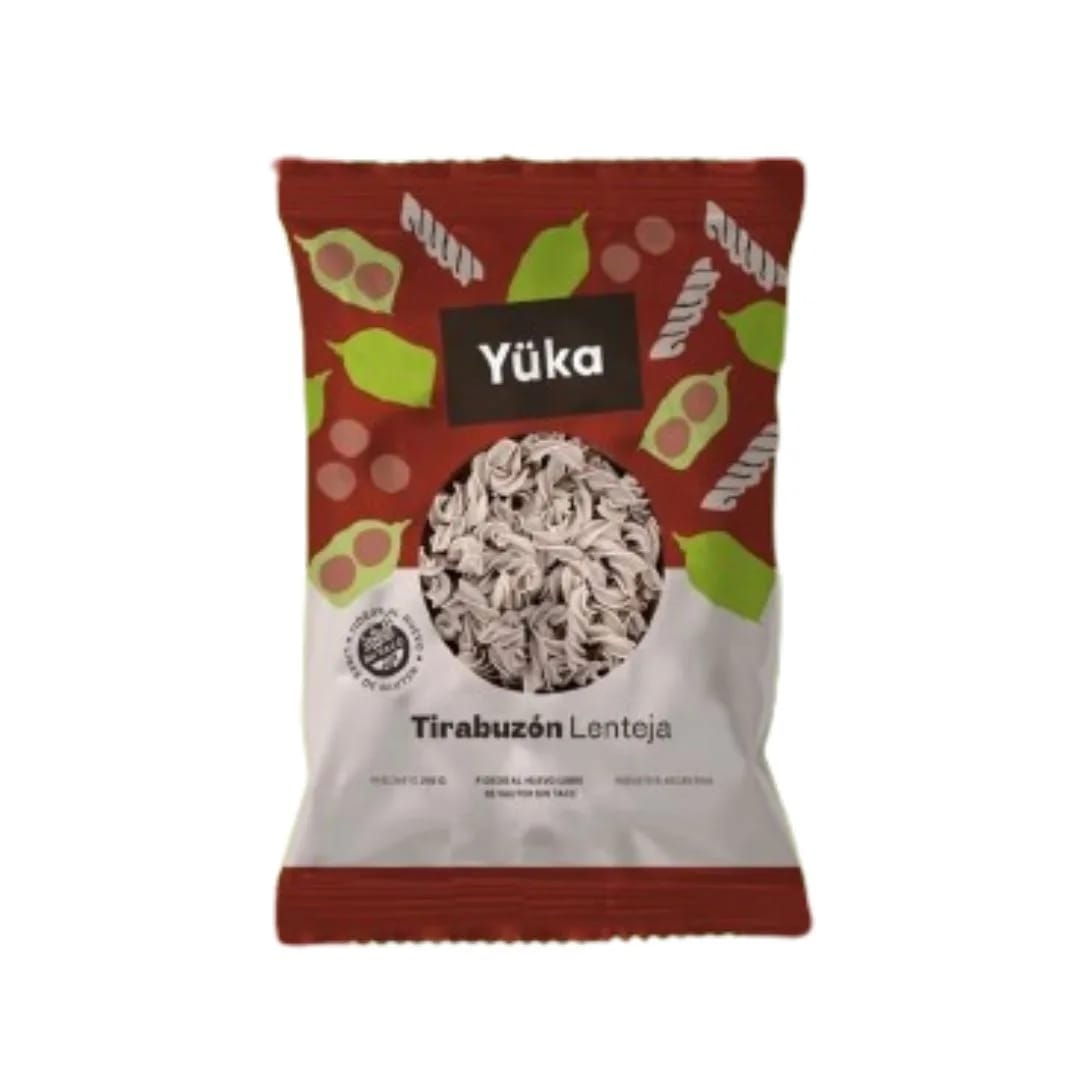 YUKA - Pasta S/Tacc Tirabuzon de Lentejas 250gr